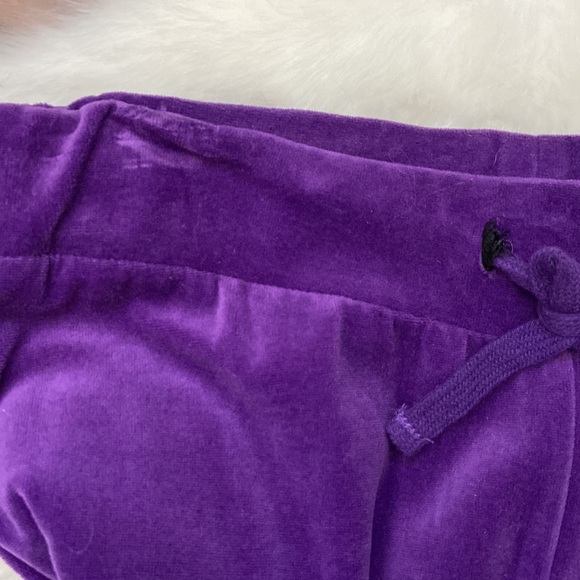 EUC purple velour track suit - Picture 5 of 16